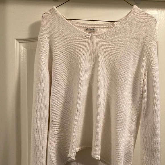 White sweater